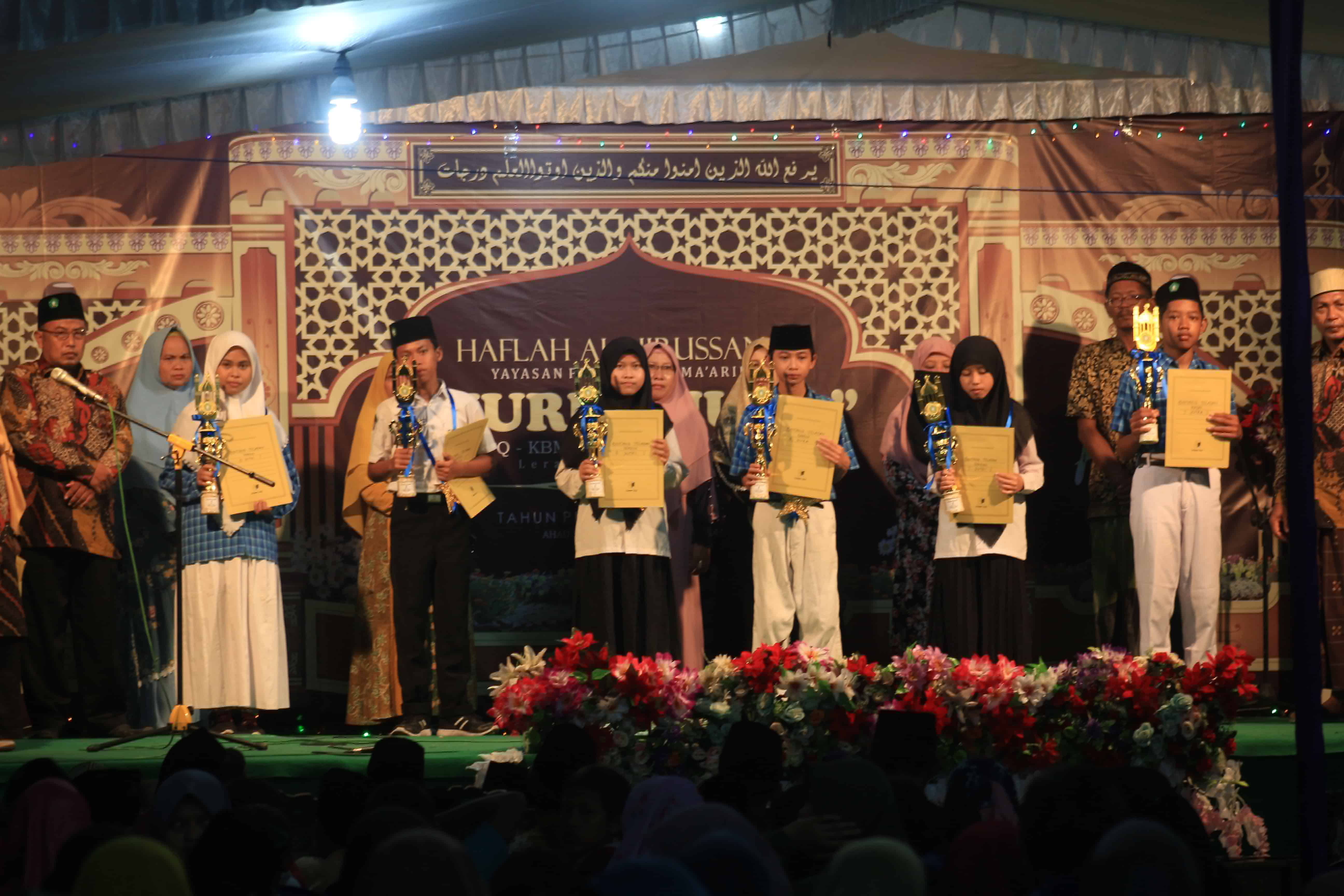 GEBYARRR PRESTASI !!!! MTs Nurul Huda