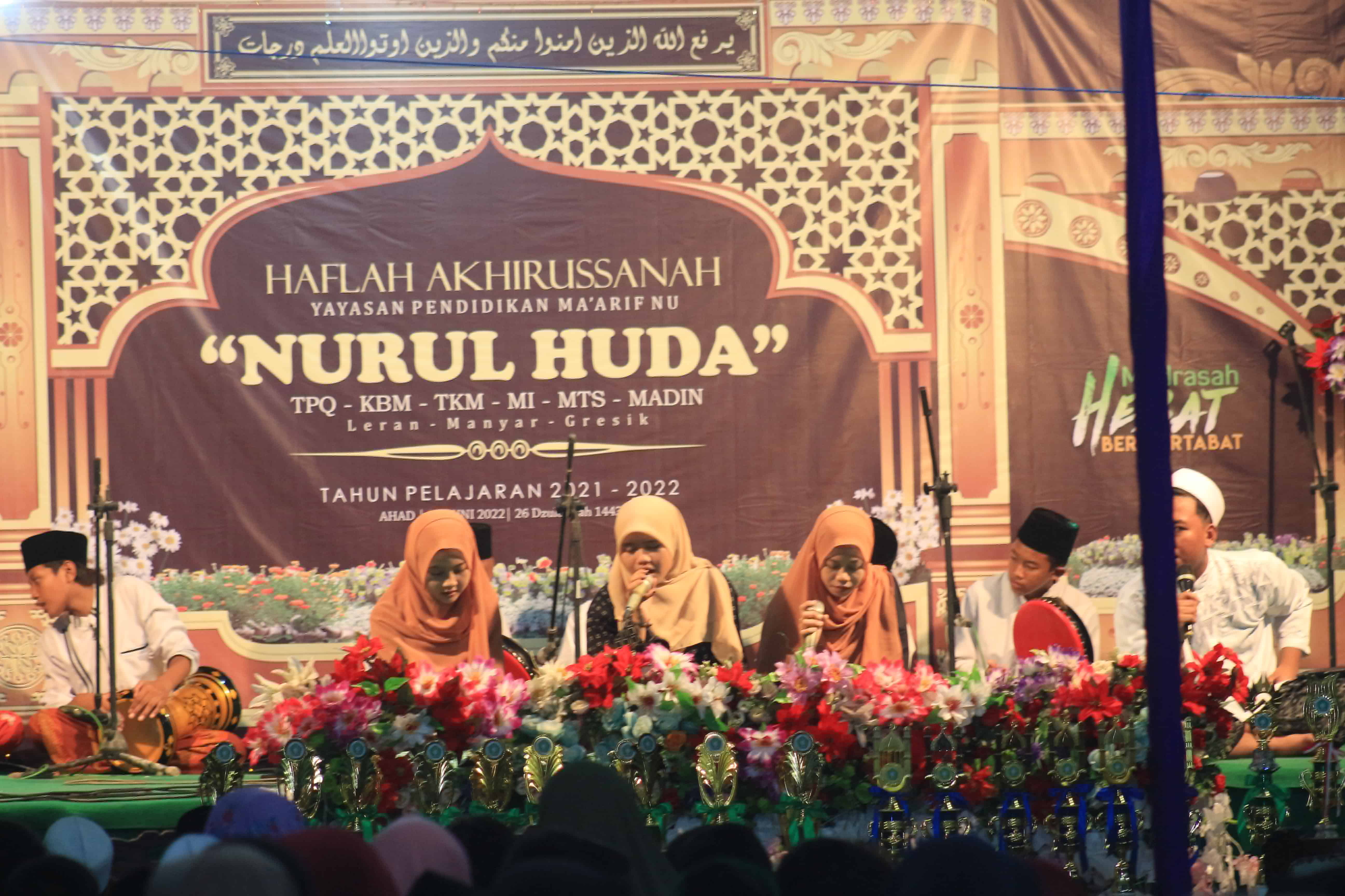 Penampilan Al Banjari MTs Nurul Huda Leran Pada Sa